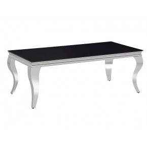 Стол журнальный SIGNAL PRINCE A черный/хром 120/60